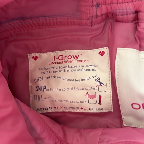 Obermeyer kids size 4 snow bibs - Picture 7 of 9